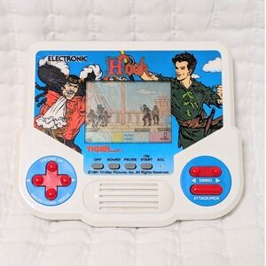 VTG Tiger Electronics 1988 Hook Peter Pan LCD Handheld Video Game *TESTED*